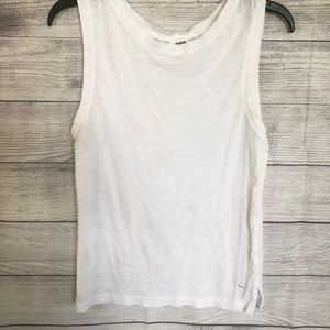 Victoria’s Secret Pink White Tank Top
